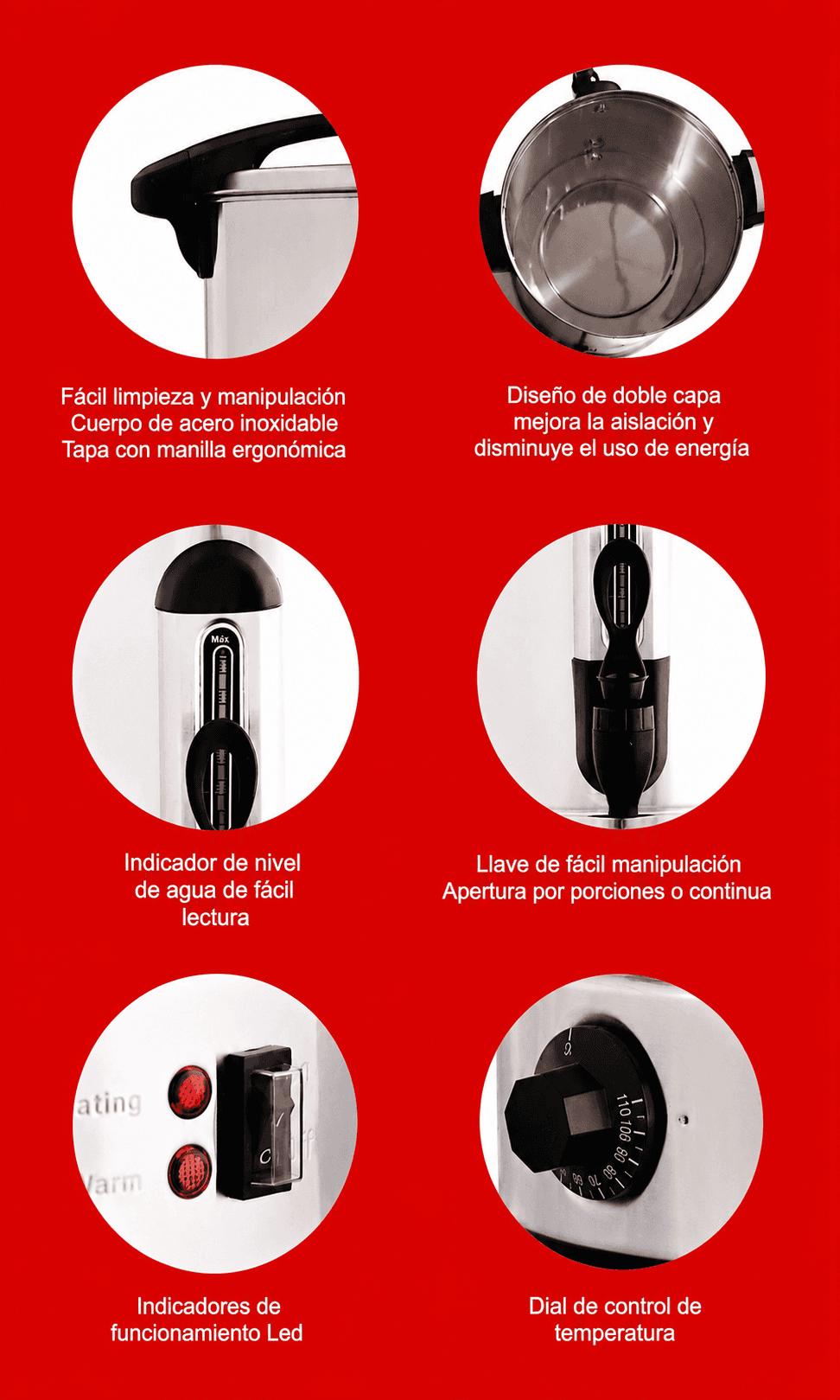 HERVIDOR DE AGUA ITA 20LT imagen 2